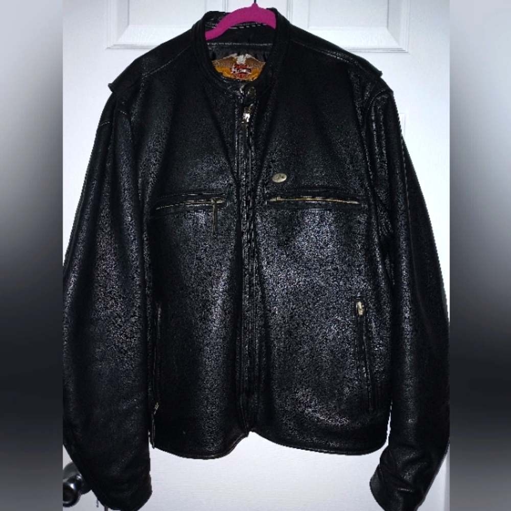Great Condition Size XXL Harley Davidson Men's Leather Jacket